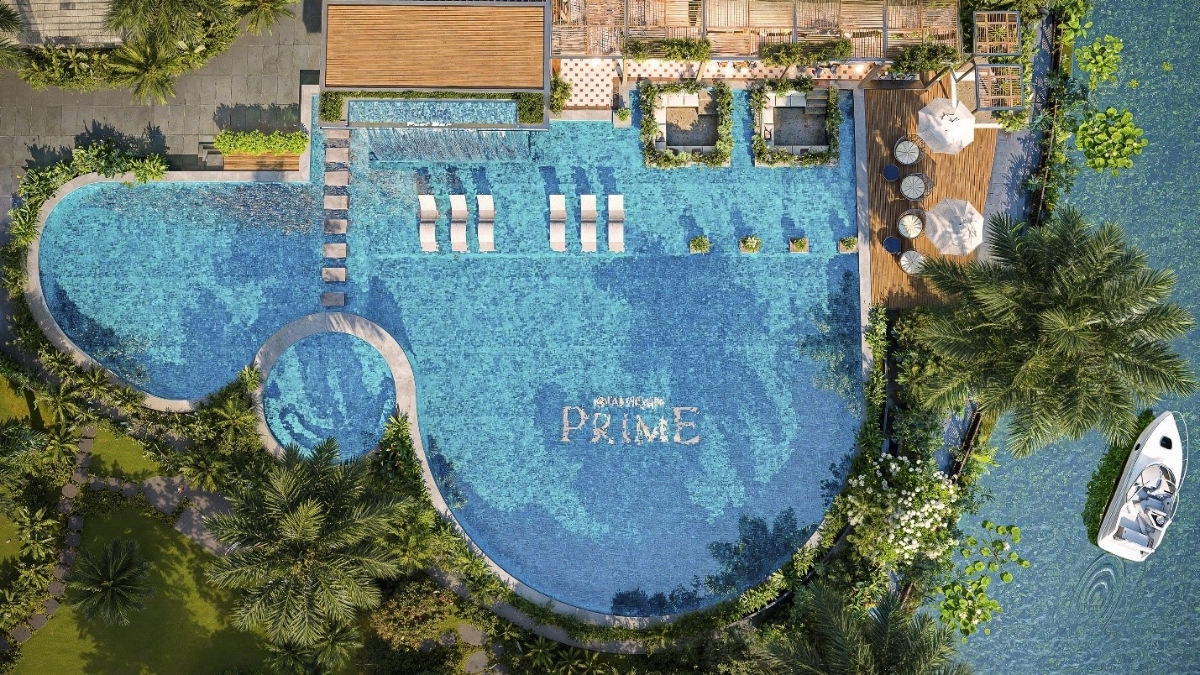 Tiện ích chuẩn resort với không gian xanh trong lành tại dự án.