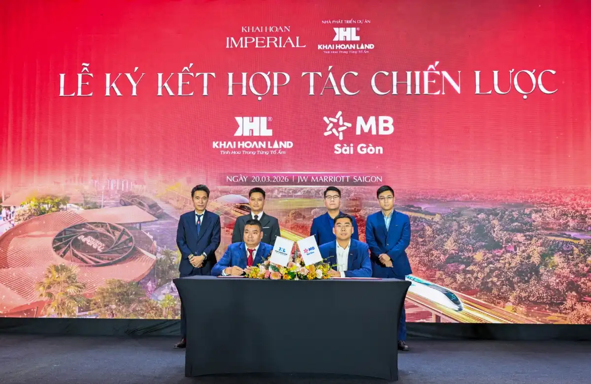 Khải Hoàn Land “bắt tay” cùng MB BANK, DEWAN và 80 đại lý uy tín