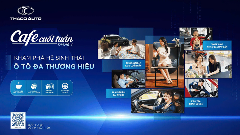 Khám phá hệ sinh thái ô tô đa thương hiệu tại sự kiện Cafe cuối tuần .