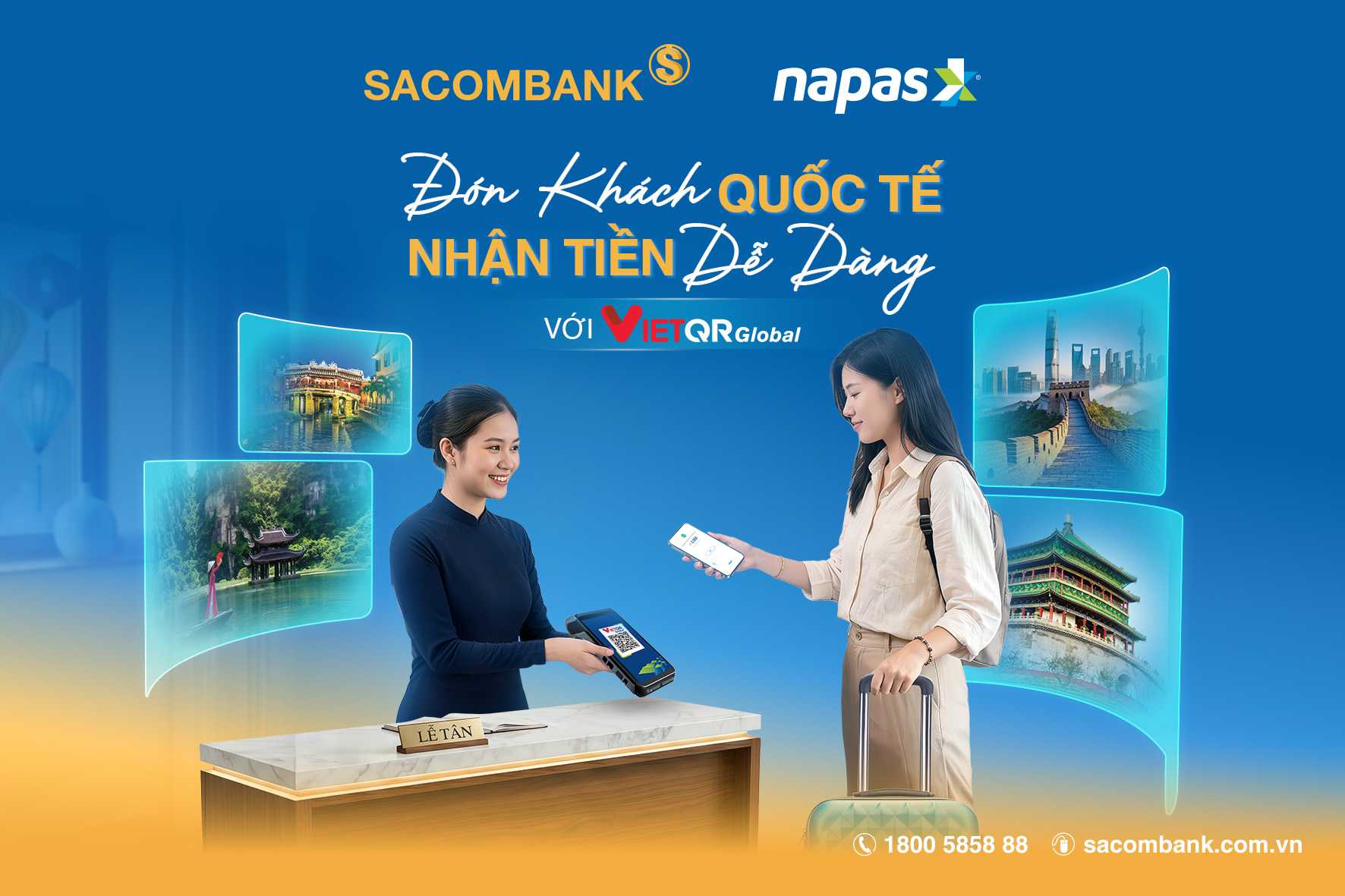 SACOMBANK mở rộng kết nối thanh toán VIETQRGlobal với Hàn Quốc