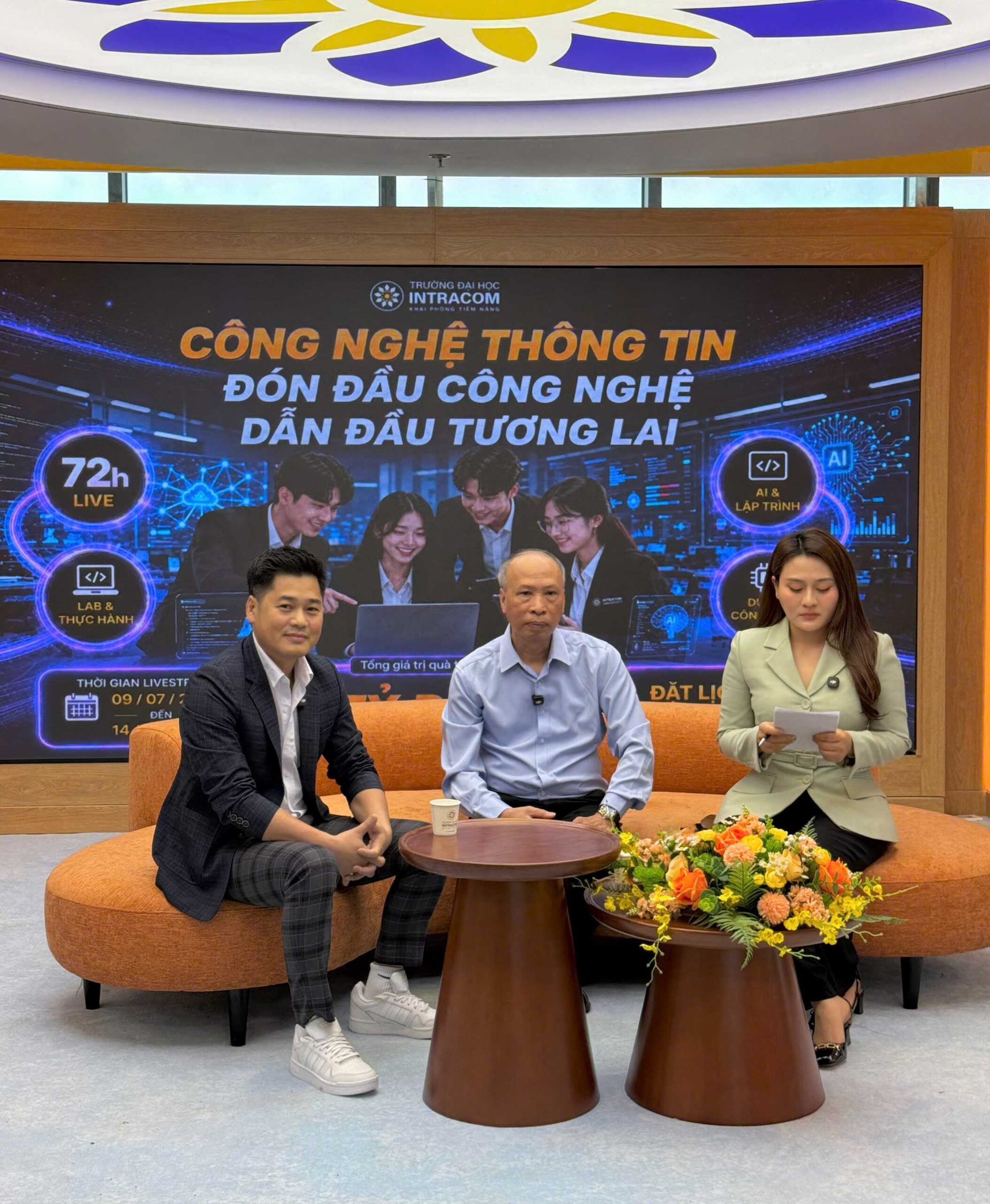 Đại học Intracom khép lại livestream 72 giờ đầy ý nghĩa, hứa hẹn chuỗi chương trình hướng nghiệp hấp dẫn tiếp theo