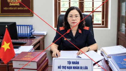 Cảnh giác trước chiêu trò "lừa đảo lần hai", dùng FB và ảnh AI mạo danh Viện Kiểm sát hỗ trợ nạn nhân lấy lại tiền.